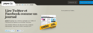 paper.li - Twitter et Facebook comme un journal